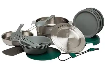 Stanley Base Camp Cook Set for 4, campfire cooking kits