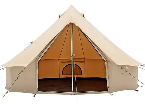WHITEDUCK Regatta Canvas Bell Tent, stove inside