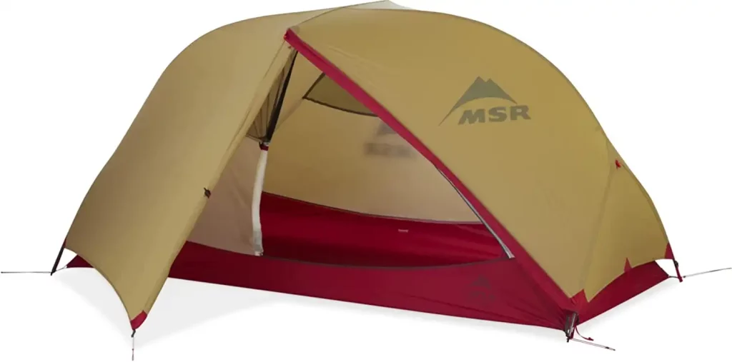 MSR Hubba Hubba tent with rainfly