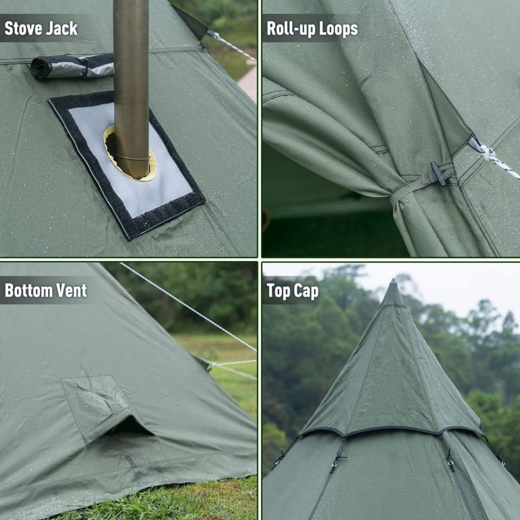 the best tents with stove jacks