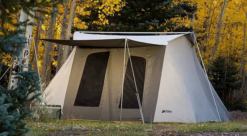 Flex-Bow Canvas Tent, best wind tent