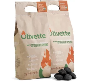 OLIVETTE Organic Charcoal Briquettes