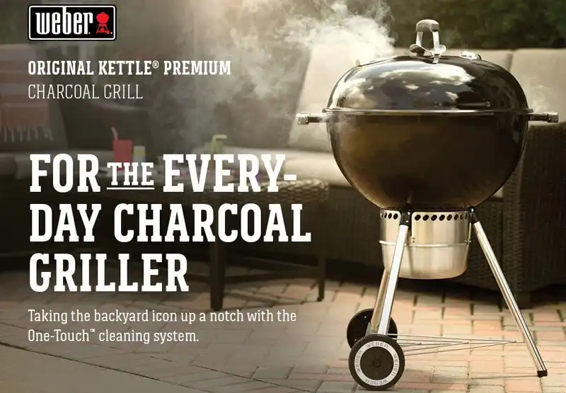 Weber Original Kettle Premium Charcoal Grill